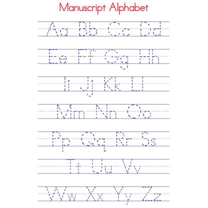 manuscript-alphabet