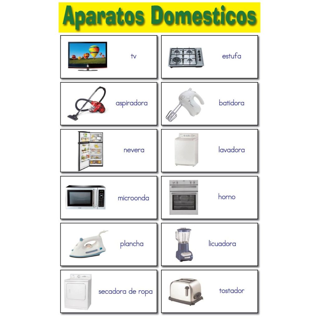 What Does Appliance Means In Spanish