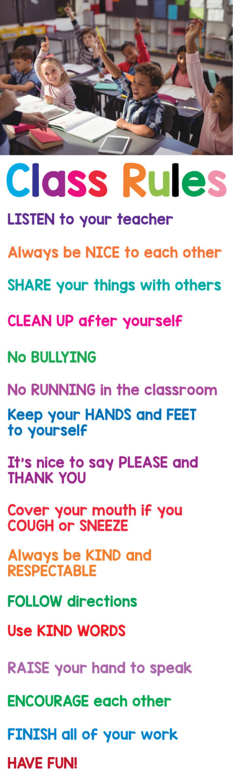 Class Rules Banner